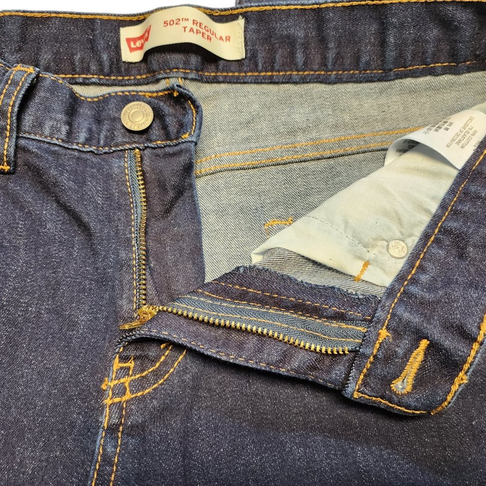 Levis‎ 502 Regular Taper Boys Jeans - Size 18 - 28x28 - Picture 5 of 10